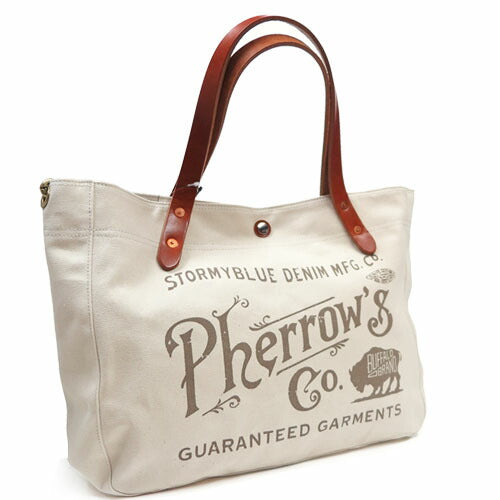 フェローズ Pherrow's トートバッグ 2WAY TOTE BAG ウォバッシュストライプ PSBG1