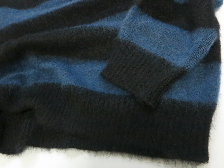 JELADO ジェラード Rundhals Streifen Mohair Pullover Lithium Mohair RG13839