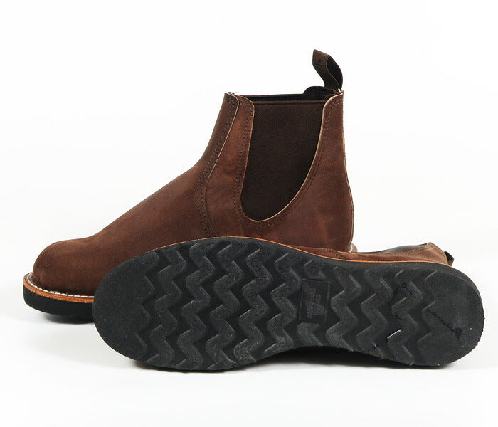 REDWING レッドウィング CLASSIC CHELSEA クラシック チェルシー ブーツ チョコレート 「ミュールスキナー」 ラフアウト STYLE NO.3195 【2026年秋冬新作】