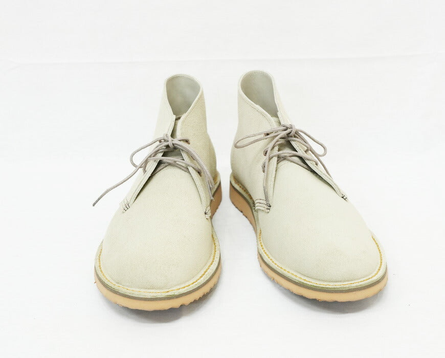 REDWING Red Wing WEEKENDER CHUKKA chukka laarzen Mojave wit zand roughout D-wijdte STYLE No.3309