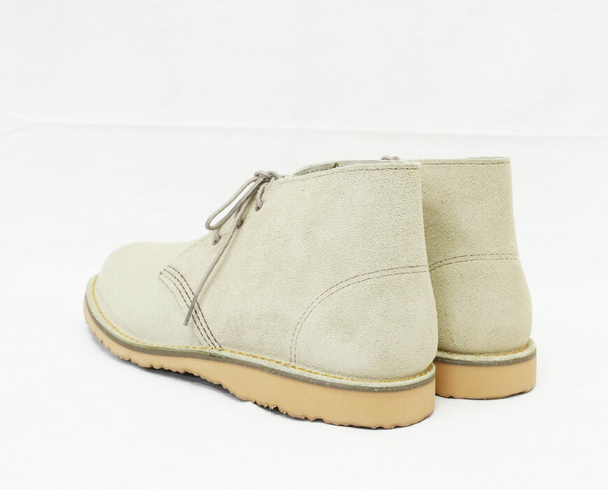 REDWING Red Wing WEEKENDER CHUKKA chukka laarzen Mojave wit zand roughout D-wijdte STYLE No.3309