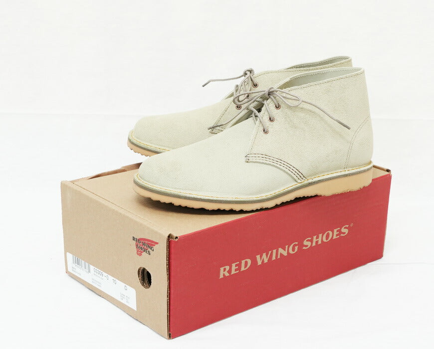 REDWING Red Wing WEEKENDER CHUKKA chukka laarzen Mojave wit zand roughout D-wijdte STYLE No.3309