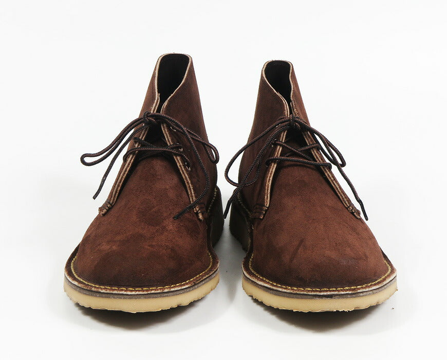 REDWING レッドウィング WEEKENDER CHUKKA チャッカブーツ チョコレート ミュールスキナー ラフアウト Dワイズ STYLE No.3315 【2026年秋冬新作】
