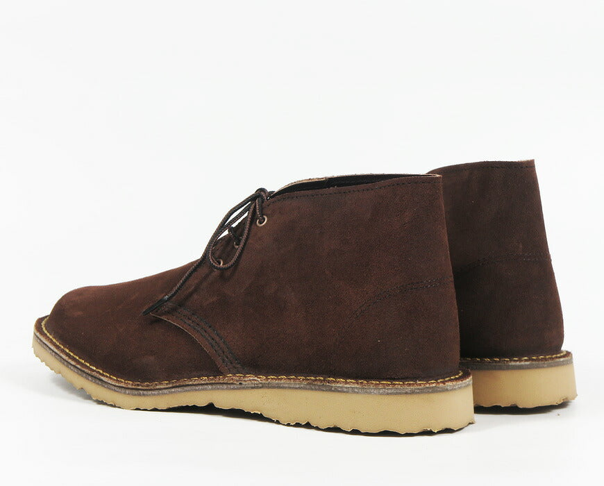 REDWING レッドウィング WEEKENDER CHUKKA チャッカブーツ チョコレート ミュールスキナー ラフアウト Dワイズ STYLE No.3315 【2026年秋冬新作】