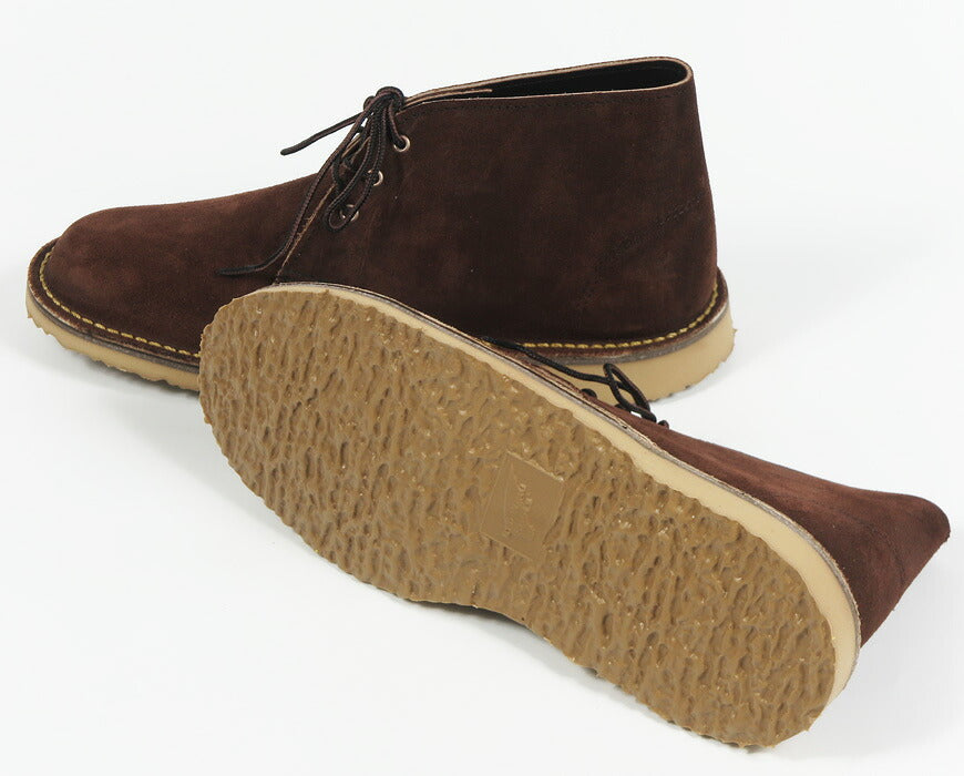 REDWING レッドウィング WEEKENDER CHUKKA チャッカブーツ チョコレート ミュールスキナー ラフアウト Dワイズ STYLE No.3315 【2026年秋冬新作】
