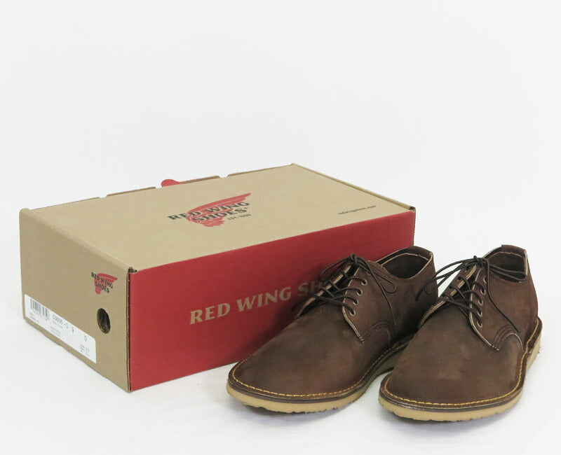 REDWING レッドウィング WEEKENDER OXFORD オックスフォード シューズ チョコレートミュールスキナー Dワイズ STYLE No.3606