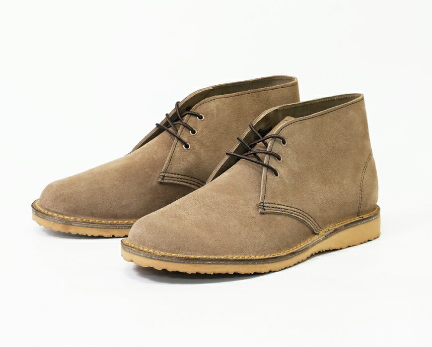 REDWING レッドウィング WEEKENDER CHUKKA チャukka-Stiefel Mohave Sandstein Rauleder D-Weite STYLE Nr.3610 【Frühjahr/Sommer 2026 Neuheit】