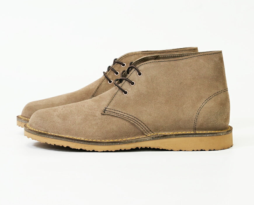 REDWING レッドウィング WEEKENDER CHUKKA チャukka-Stiefel Mohave Sandstein Rauleder D-Weite STYLE Nr.3610 【Frühjahr/Sommer 2026 Neuheit】