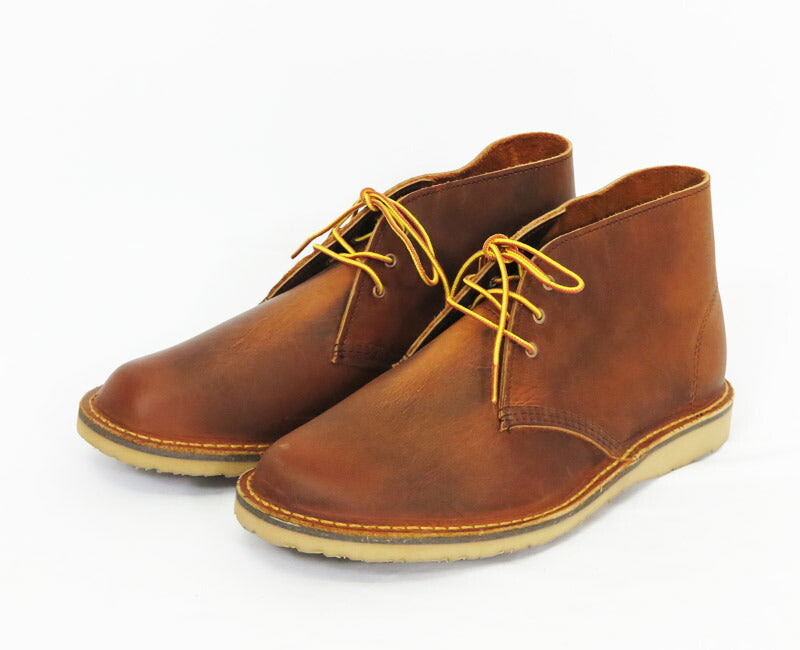 REDWING レッドウィング WEEKENDER CHUKKA チャッカブーツ ラフ&タフ カッパー Dワイズ STYLE No.3622