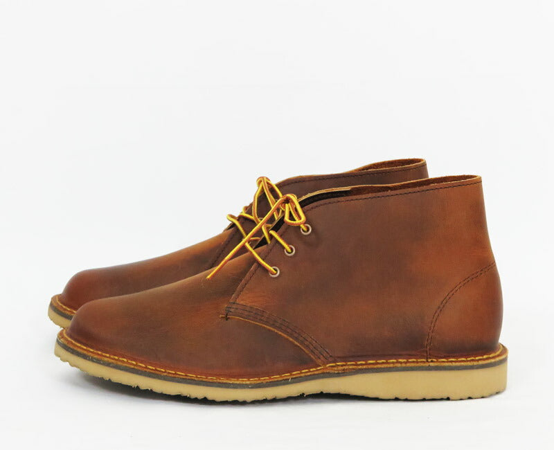REDWING レッドウィング WEEKENDER CHUKKA チャッカブーツ ラフ&タフ カッパー Dワイズ STYLE No.3622
