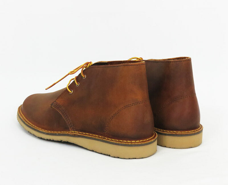 REDWING レッドウィング WEEKENDER CHUKKA チャッカブーツ ラフ&タフ カッパー Dワイズ STYLE No.3622