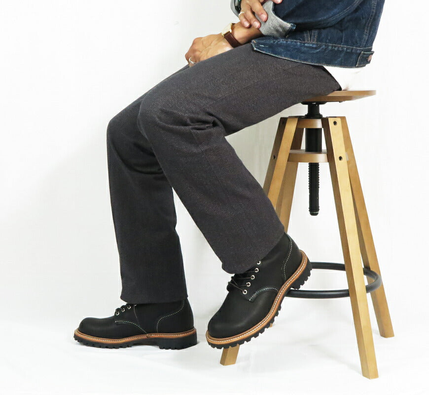 REDWING レッドウィング รองเท้าบู๊ตล็อกเกอร์ 8 นิ้ว สีดำ "Oil Slick" รุ่น Style No.4501