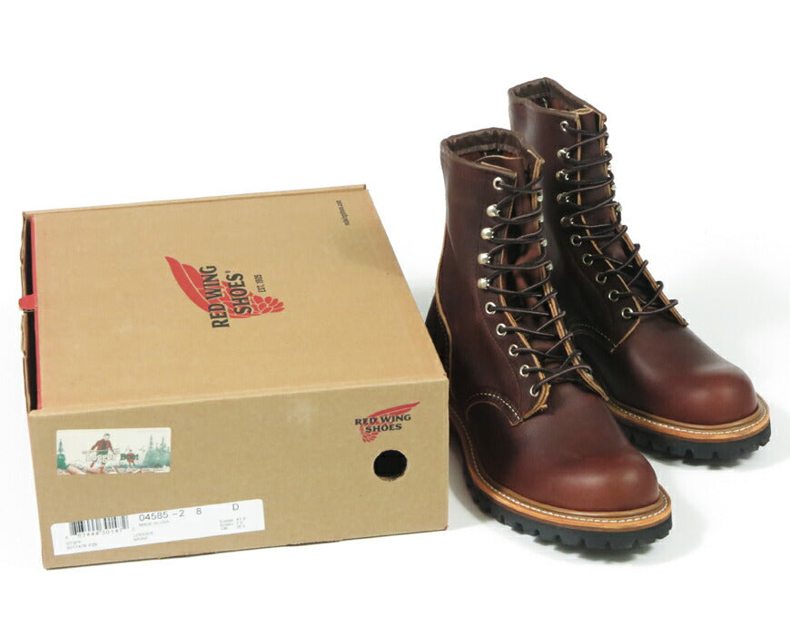 REDWING 레드윙 8인치 로거 부츠 브라이어 "오일슬릭" Style No.4585