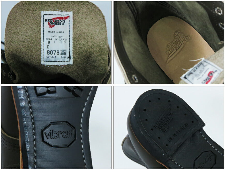 REDWING レッドウィング Iron Ranger アイアンレンジャー アルパイン・ポーテージ STYLE NO.8078 ワーク ブーツ レザー