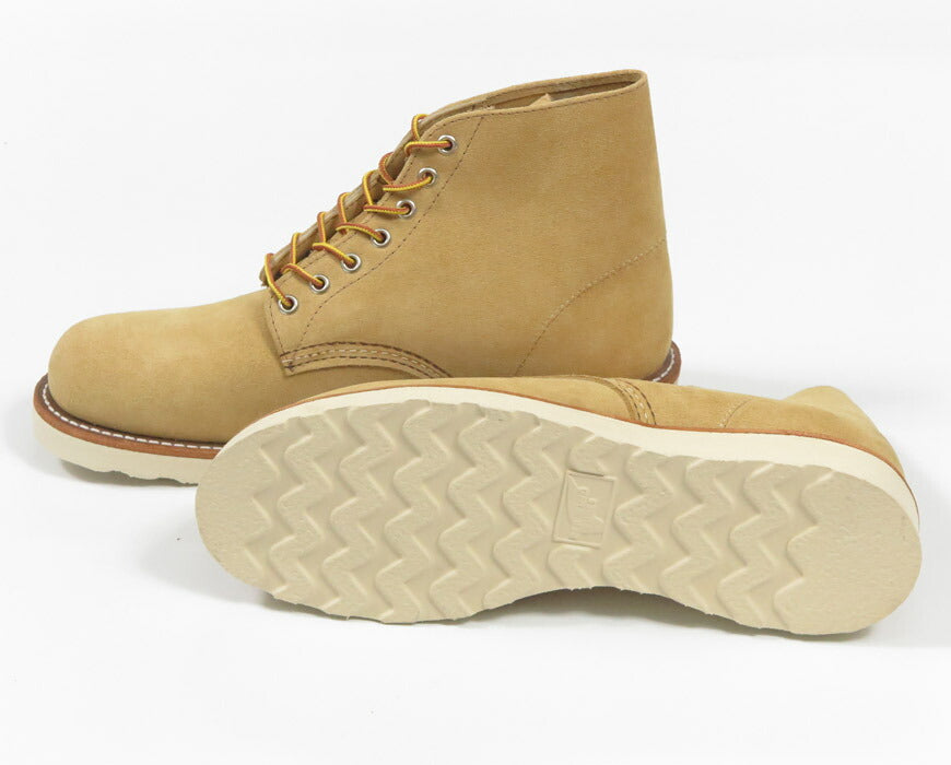 เรดวิง REDWING รองเท้าบูททำงานคลาสสิก 6" หัวกลม ฮอซอร์น "อะบิลีน" ราฟเอาท์ รหัสรุ่น 8167