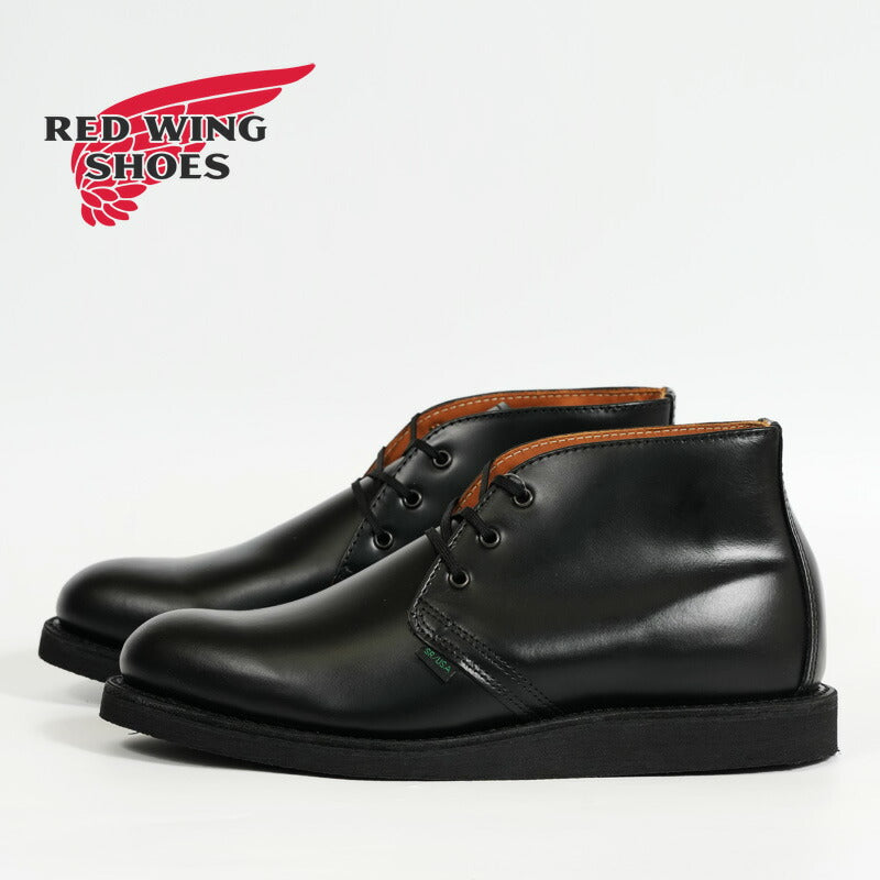 REDWING レッドウィング ポストマン チャッカ ブーツ POSTMAN CHUKKA BLACK Style No.9196 【2026年春夏新作】