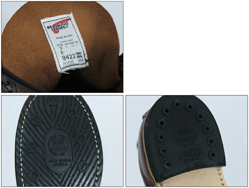 REDWING レッドウィング Beckman Beckman Zigarre Excalibur STYLE NR.9422 Arbeitsstiefel Leder