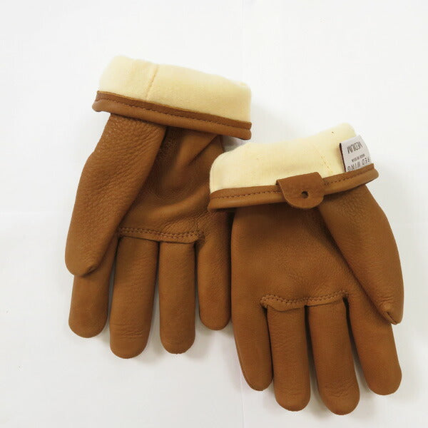 RED WING Gloves Lined Nutmeg Buckskin 95230