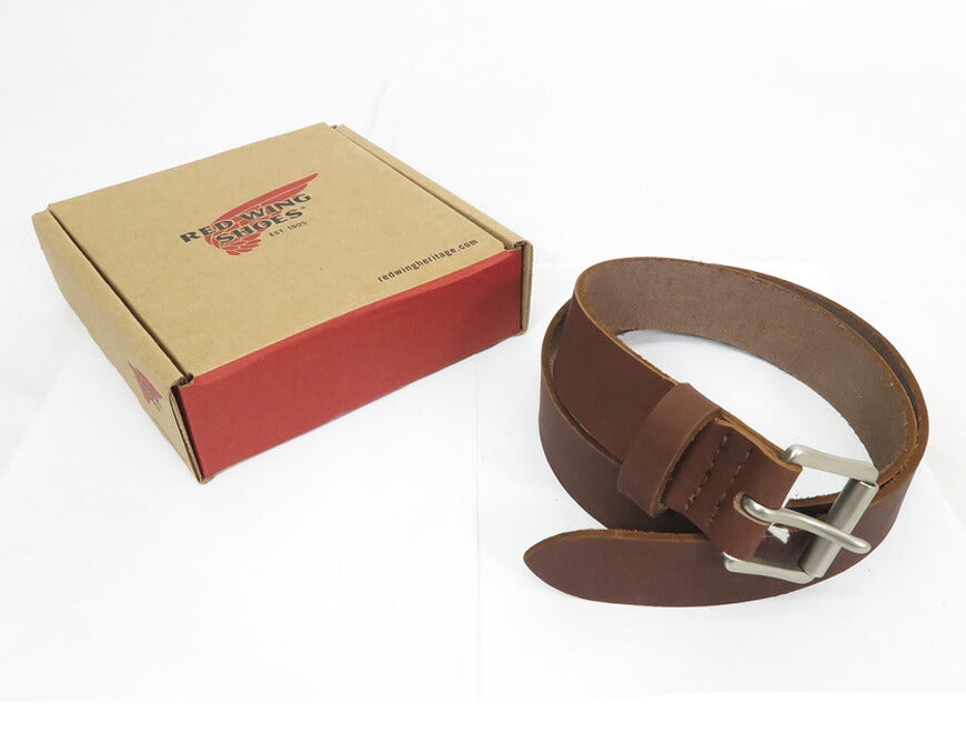 REDWINGレッドウィングレザーベルト38mm幅AmberPioneerアンバー・パイオニアS.B.FOOT社レザーrw96550【2025年春夏新作】