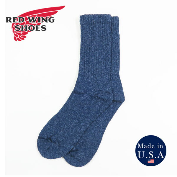 REDWING レッドウィング コットンブレンド ラグクルー ブーツソックス 靴下 Cotton Blend Ragg Crew Over-dyed STYLE NO.97370