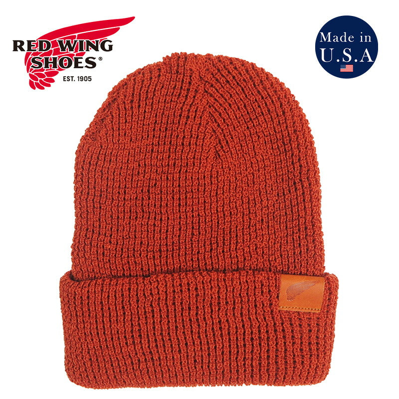 REDWING レッドウィング Shaniko Waffle Knit Beanie シャニコ ワッフルニットビーニー ラスト アメリカ製 STYLE NO.98097【2026年秋冬新作】