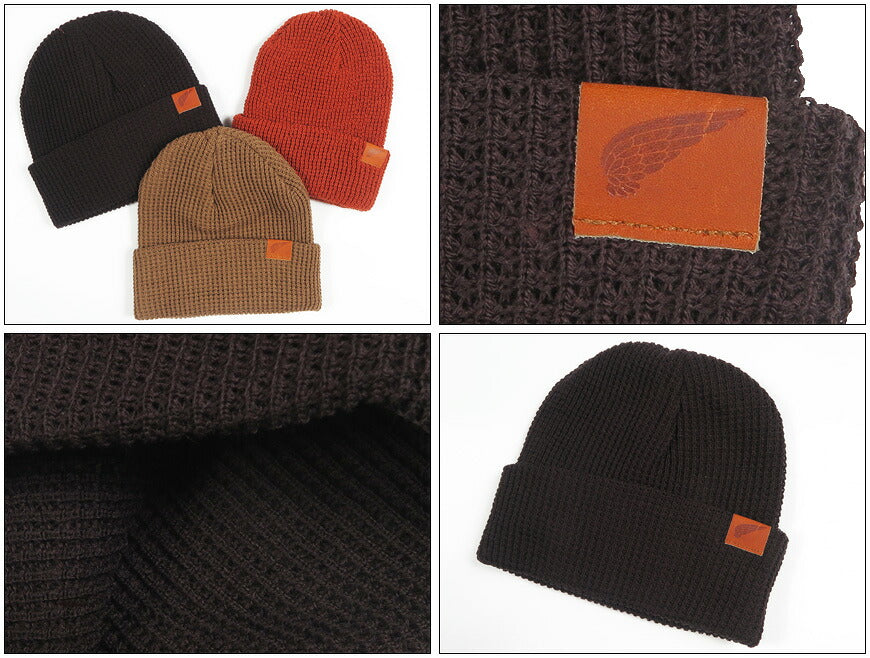 REDWING レッドウィング Shaniko Waffle Knit Beanie シャニコ ワッフルニットビーニー ブラック アメリカ製 STYLE NO.98099【2026年秋冬新作】