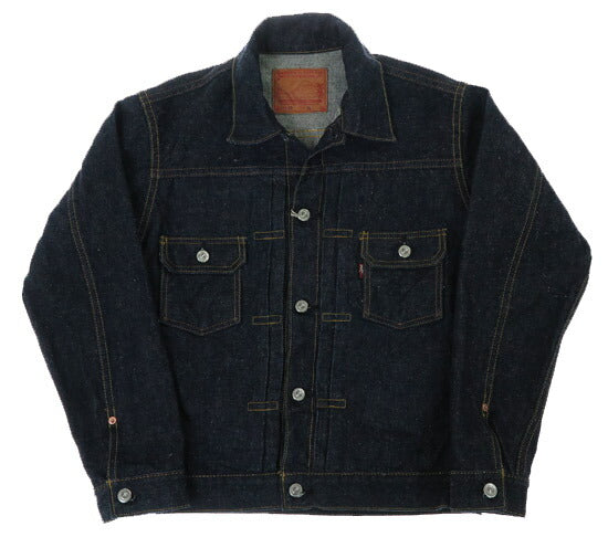 サムライジーンズ SAMURAI JEANS Jeansjacke 2nd MODEL Zweiter Typ Männlichkeit 15oz Kanten mit Klinge Selvedge S0552XX