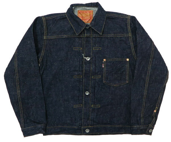 ซามูไรจีन्स SAMURAI JEANS แจ็กเก็ตยีนส์ รุ่นสงครามโลก S0555VX 17oz รุ่น Zero ล้างหนึ่งครั้ง