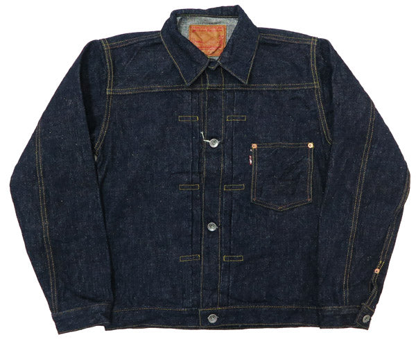 ซามูไรจีन्स SAMURAI JEANS แจ็กเก็ตยีนส์ รุ่นสงครามโลก S0555VX 17oz รุ่น Zero ล้างหนึ่งครั้ง