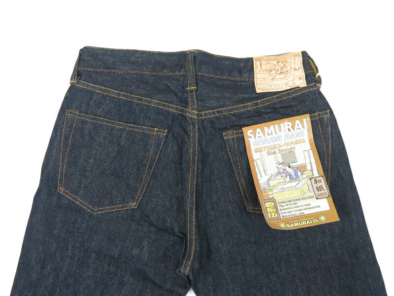 ซามูไรจีन्स SAMURAI JEANS กางเกงยีนส์รุ่นกระดาษวาชิ 710 S0710XX-WASHI