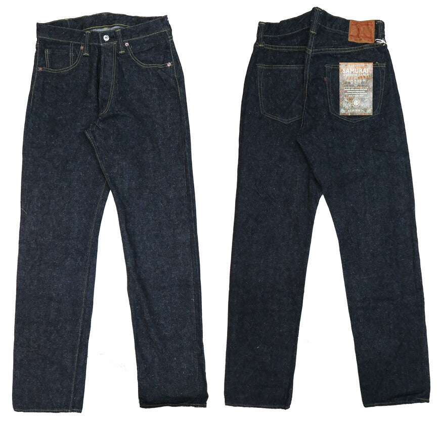 サムライジーンズSAMURAIJEANSジーンズS2000HX男気15oz刀耳セルビッチデニムインディゴワンウォッシュ大戦モデル【2024年春夏新作】