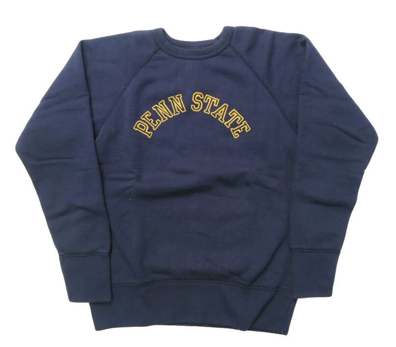 디럭스웨어 DELUXEWARE 래글런 슬리브 크루넥 스웨트 14oz 미디엄 니트 유니온 스페셜 "PENN STATE" S204-07