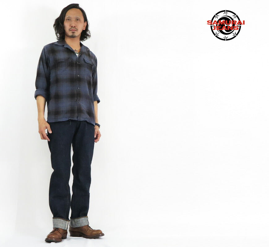 サムライジーンズSAMURAIJEANSジーンズS0510XX2新・510モデルレギュラーストレート男気15oz刀耳セルビッチデニムワンウォッシュジーパン【2021年春夏新作】