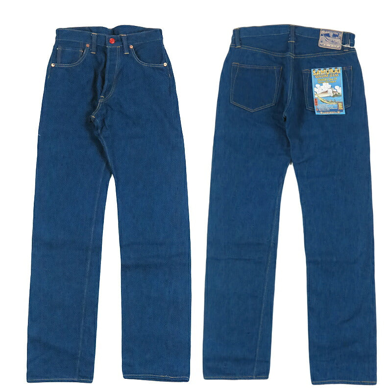 サムライジーンズ SAMURAI JEANS 15oz 青海波ワイドストレートモデル