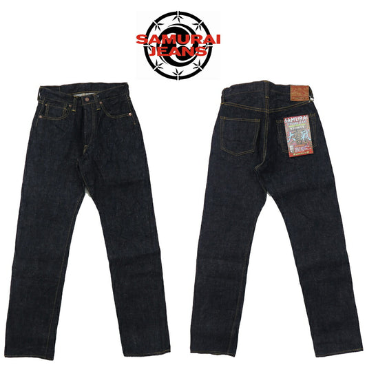 サムライジーンズ SAMURAI JEANS ジーンズ S3100VX 17oz零+セルビッチデニム 大戦 ワイドストレート ワンウォッシュ ジーパン