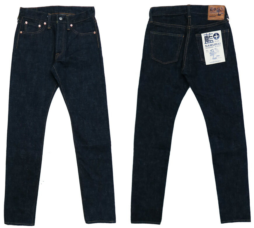 サムライジーンズ SAMURAI JEANS ジーンズ S511AX 新・511モデル スリムテーパード 18oz藍+サムライコットンセルビッチデニム ワンウォッシュ ジーパン