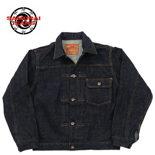 サムライジーンズ SAMURAI JEANS デニム ジャケット ファーストタイプ 17oz零+ セルビッチデニム ジージャン Gジャン S556VX