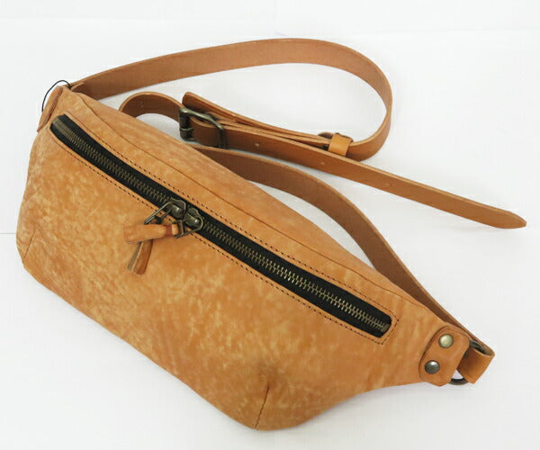 ART BROWN アートブラウン Italienisches Leder Selvaggio Body Bag Leder SAC00045AB