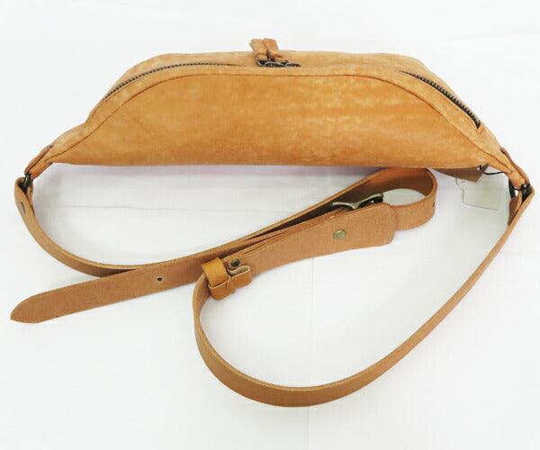 ART BROWN アートブラウン Italienisches Leder Selvaggio Body Bag Leder SAC00045AB