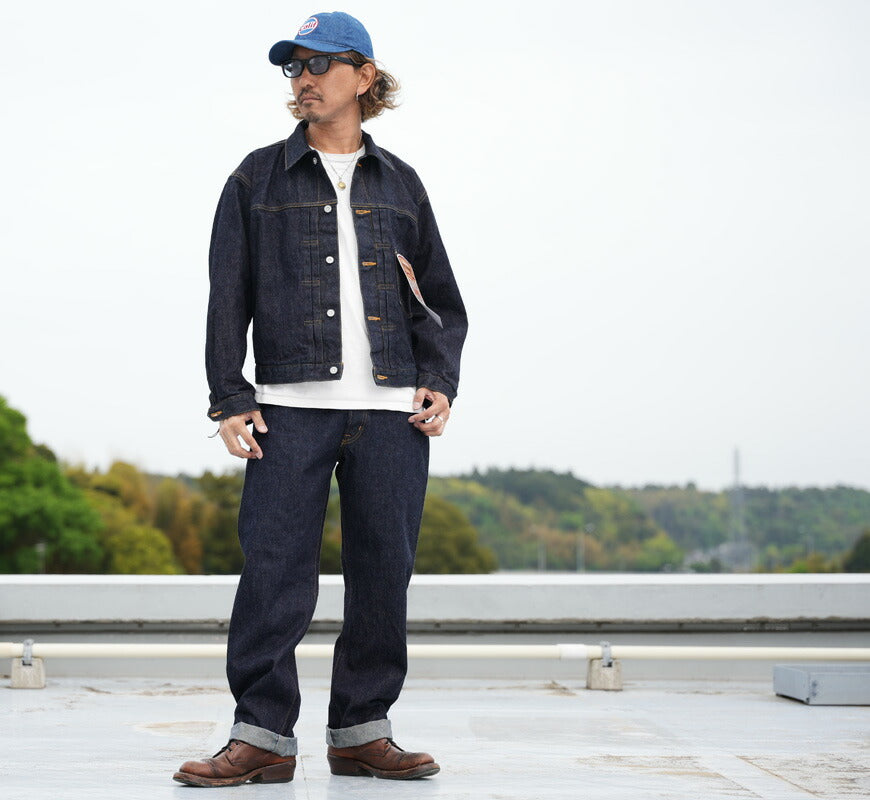 ストラスバーガー STRASSBURGER & Co. 14.5oz ストレート ジーンズ SBJ145-222XX JUMBOセルビッチデニム 【2026年春夏新作】