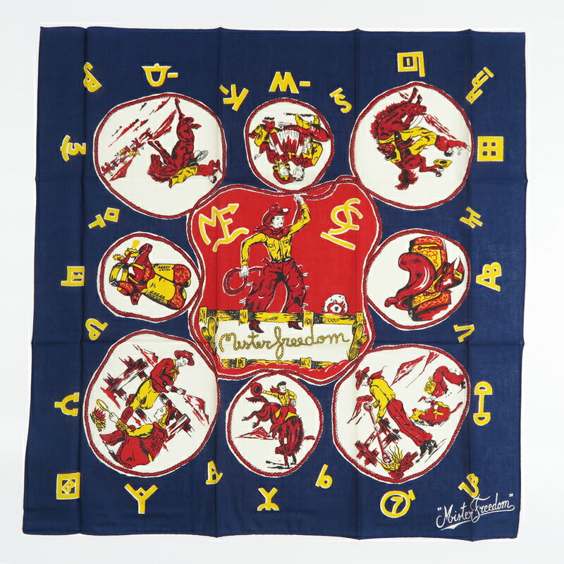 シュガーケーン SUGAR CANE MFSC バンダナ 「JV KERCHIEF」 Mister Freedom ミスターフリーダム SC02884 【2026年春夏新作】