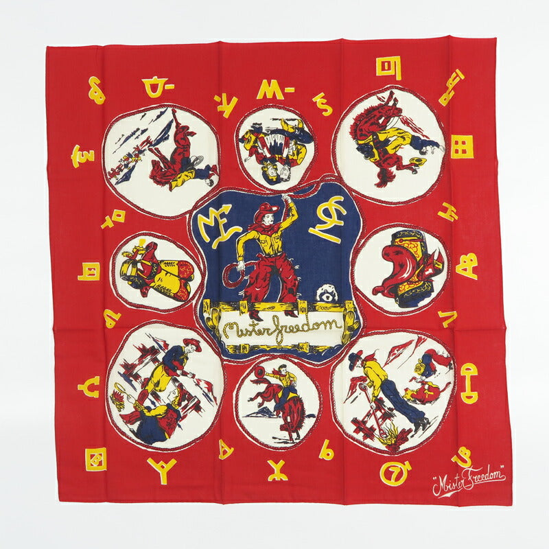 シュガーケーン SUGAR CANE MFSC バンダナ 「JV KERCHIEF」 Mister Freedom ミスターフリーダム SC02884 【2026年春夏新作】