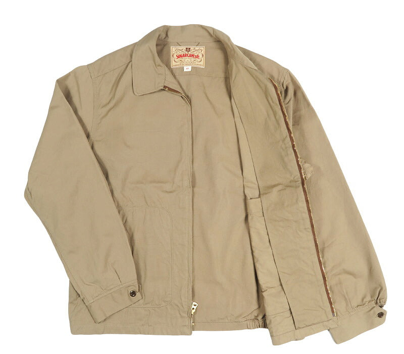 シュガーケーン SUGAR CANE 長袖 コットン スポーツ ジャケット ドッグイヤージャケット SC15293