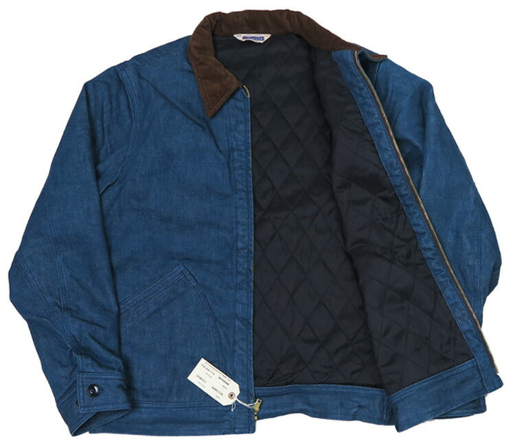 SUGAR CANE シュガーケーン ブロークンデニム×コーデュロイ 中綿 ジャケット SC15609