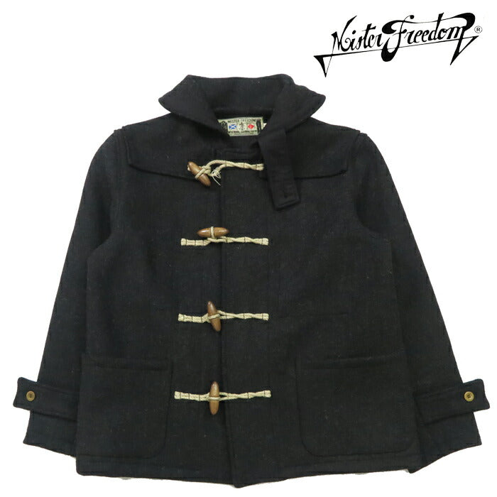 SUGAR CANE シュガーケーン MFSC 30oz ヘリンボーンツイル ウールメルトン ダッフルコート SUBMARINER 30oz HBT WOOL FAIRWATER DUFFLE COAT Mister Freedom ミスターフリーダム SC15636