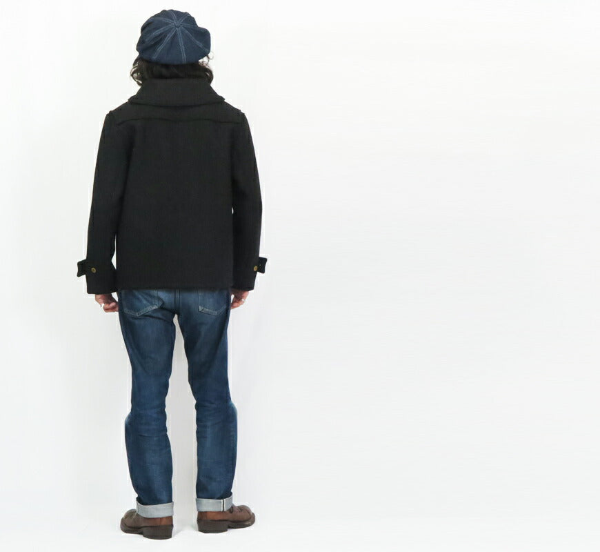 SUGAR CANE シュガーケーン MFSC 30oz ヘリンボーンツイル ウールメルトン ダッフルコート SUBMARINER 30oz HBT WOOL FAIRWATER DUFFLE COAT Mister Freedom ミスターフリーダム SC15636