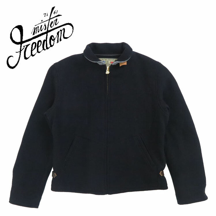 SUGAR CANE シュガーケーン MFSC ジャケット 26oz ウールメルトン サブジャケット 26oz.WOOL MELTON "BARRACUDA" SUBJACKET Mister Freedom ミスターフリーダム SC15637