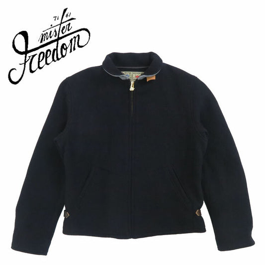 SUGAR CANE シュガーケーン MFSC ジャケット 26oz ウールメルトン サブジャケット 26oz.WOOL MELTON "BARRACUDA" SUBJACKET Mister Freedom ミスターフリーダム SC15637