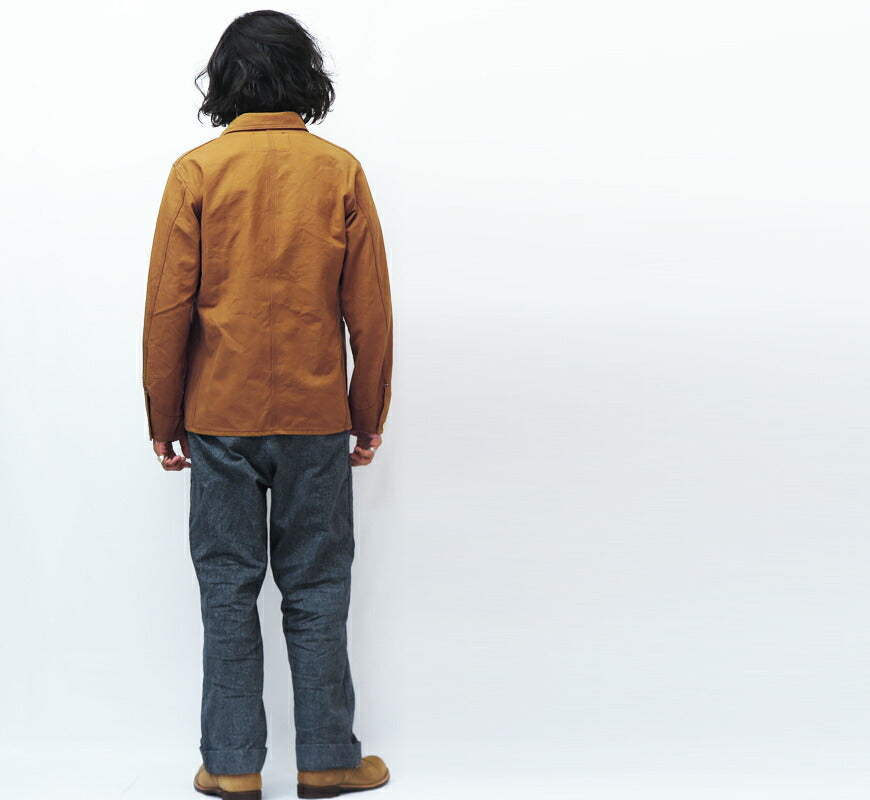 SUGAR CANE シュガーケーン 13oz ブラウンダック ワークコート カバーオール SC15657