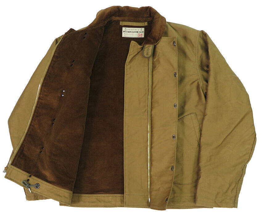 SUGAR CANE シュガーケーン MFSC N-1H en toile jungle modifié NAVAL CLOTHING TAILOR Mister Freedom SC15814